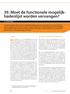 39. Moet de functionele mogelijkhedenlijst