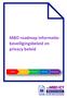 MBO roadmap informatiebeveiligingsbeleid. privacy beleid