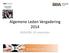 Algemene Leden Vergadering 2014. BUSSUM, 24 november