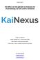 Het effect van het gebruik van Kainexus ter ondersteuning van het continu verbeteren