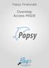 Popsy Financials. Overstap Access-MSDE