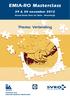 EMIA-RO Masterclass. Thema: Verbinding. 29 & 30 november 2012. Grand Hotel Huis ter Duin - Noordwijk. Instituut van Internal Auditors Nederland