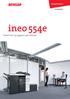 ineo 554e Zwart-wit 55 pagina s per minuut