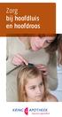 Zorg bij hoofdluis en hoofdroos