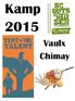 Kamp 2015. Vaulx Chimay