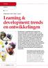 Learning & development: trends en ontwikkelingen