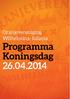 Oranjevereniging Wilhelmina-Juliana. Programma Koningsdag 26.04.2014
