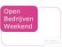 Open Bedrijven Weekend
