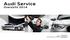 Audi Service Overzicht 2014