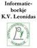 Informatieboekje. K.V. Leonidas