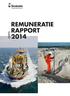 REMUNERATIE RAPPORT 2014