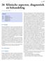 26 Klinische aspecten, diagnostiek en behandeling
