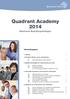 Quadrant Academy 2014