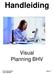 Handleiding. Visual Planning BHV