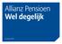 Allianz Pensioen Wel degelijk. Factsheet 2014