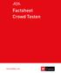 Factsheet Crowd Testen