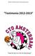 READER CTO AMSTERDAM VROUWENBASKETBALL. Testimonia 2012-2013. Leef de kans en niet de beperking