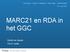 MARC21 en RDA in het GGC