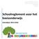 Schoolreglement voor het basisonderwijs