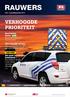 RAUWERS VERHOOGDE PRIORITEIT. Road Safety. Uitzonderlijk vervoer. Een goed beschreven lastenboek! Licht- en geluidssignalisatie 2015