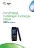 Handmatige Instellingen Exchange Online. Nokia E51 Symbian S60 Smartphone