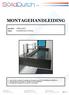 MONTAGEHANDLEIDING. :metselwerk of beton