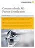Commerzbank AG Factor Certificaten