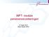 WFT- module pensioenverzekeringen. 27 maart 2012 Bram Krijnen RPC