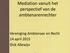 Mediation vanuit het perspectief van de ambtenarenrechter. Vereniging Ambtenaar en Recht 14 april 2015 Dick Allewijn