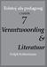 Tolstoj als pedagoog CAHIER. Verantwoording. Literatuur. Dolph Kohnstamm