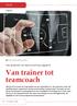Van trainer tot teamcoach