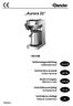 Aurora 22 190.048. Bedienungsanleitung Kaffeemaschine. Instruction manual Coffee machine. Mode d emploi. Gebruiksaanwijzing Koffiemachine