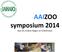 AAIZOO symposium 2014. door M.J.Enders-Slegers en N.Rethmeier