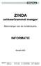 ZINDA. omkeertrommel menger. Betonmenger voor de mortelindustrie. INFORMATIE. Model Mk2