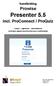 handleiding Prowise Presenter 5.5 incl. ProConnect / ProQuiz simpel uitgebreid internetbased merk/type digitaal bord/touchscreen onafhankelijk