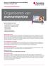 Organiseren van evenementen