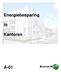 Energiebesparing. Kantoren A-01