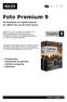 Foto Premium 9. Het totaalpakket voor digitale fotografie incl. MAGIX Foto's op CD & DVD 9 deluxe
