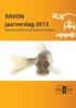 RAVON jaarverslag 2013. Reptielen Amfibieën Vissen Onderzoek Nederland