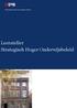 Leeratelier Strategisch Hoger Onderwijsbeleid