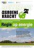 Regie op energie. Investeren in de productie van duurzame energie in de regio Arnhem-Nijmegen