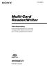 Multi-Card Reader/Writer
