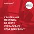 POINT2SHARE MEETINGS: DE BESTE VERGADERAPP VOOR SHAREPOINT