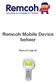 Remcoh Mobile Device beheer. Remcoh legt uit