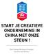 START JE CREATIEVE ONDERNEMING IN CHINA MET ONZE STEUN!