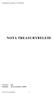 Hoogheemraadschap van Delfland NOTA TREASURYBELEID. Versie: 1.0 Datum: 25 november 2008. Nota Treasurybeleid 1