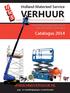 VERHUUR. Catalogus 2014. Holland Materieel Service WWW.HMSVERHUUR.NL. Professioneel materieel verhuur voor het gehele bouwtraject