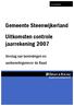 Gemeente Steenwijkerland Uitkomsten controle jaarrekening 2007