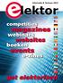 Informatie & Tarieven 2013. competities. magazines. webinars. websites. boeken. events. e-zines. get elektorized