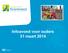 Infoavond voor ouders 31 maart 2014